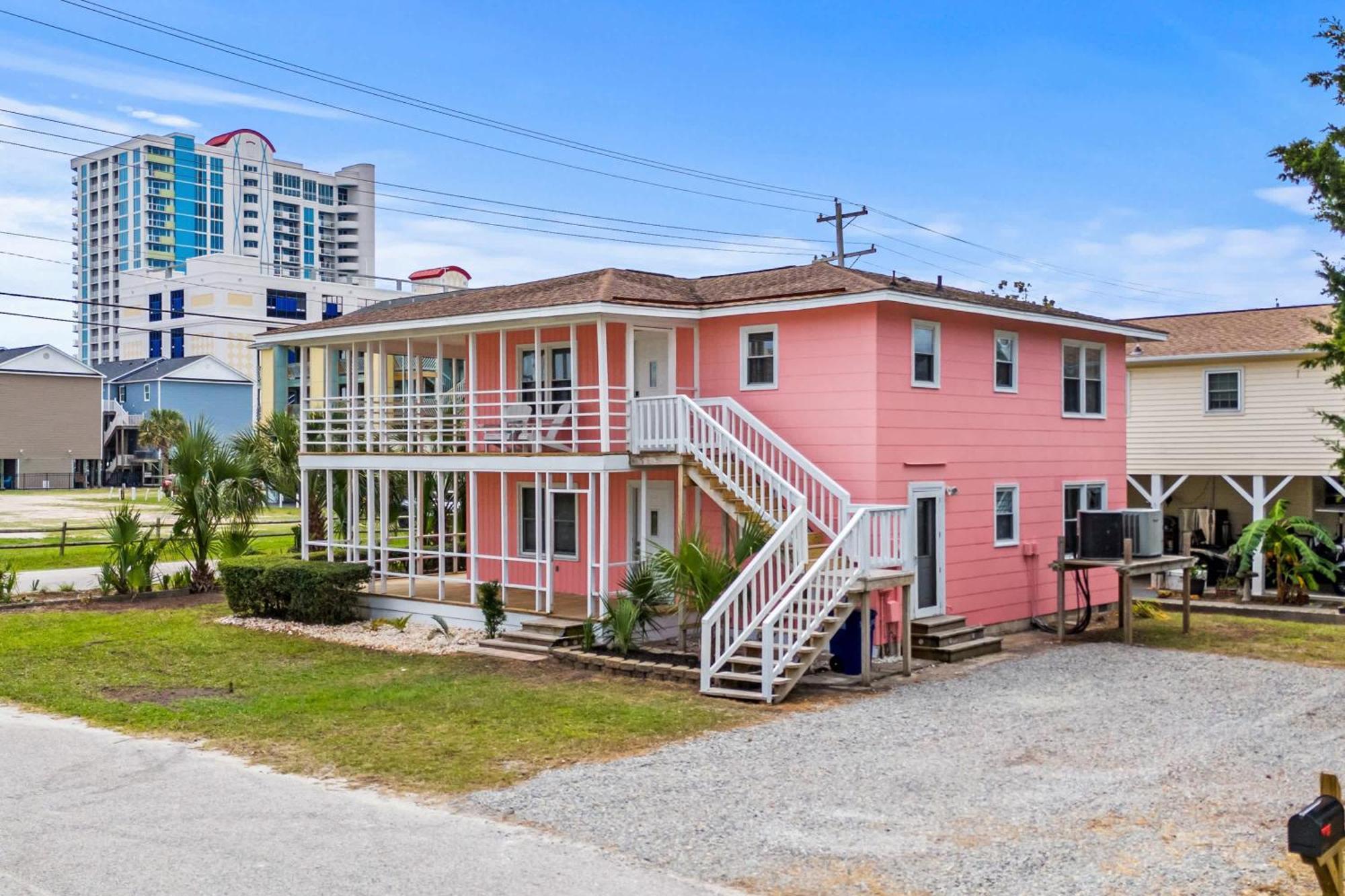 Apartament Pink Flamingo Myrtle Beach Zewnętrze zdjęcie